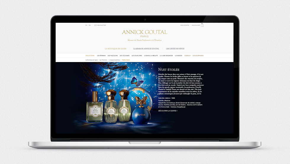 Site Annick Goutal